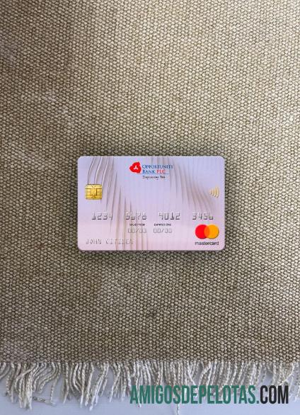 Banco de Oportunidades do Sudão do Sul Mastercard Photolook Front modelo